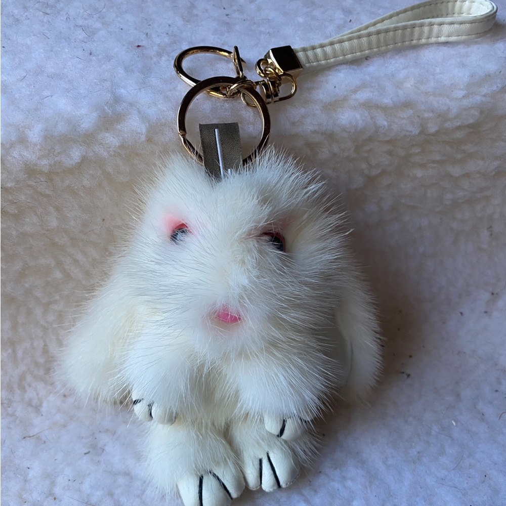 Kopenhagen Fur Bunny wristlet keychain- so precious…